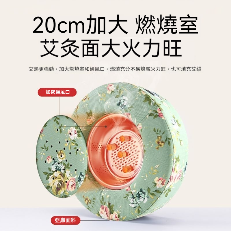 蒲團坐灸儀
