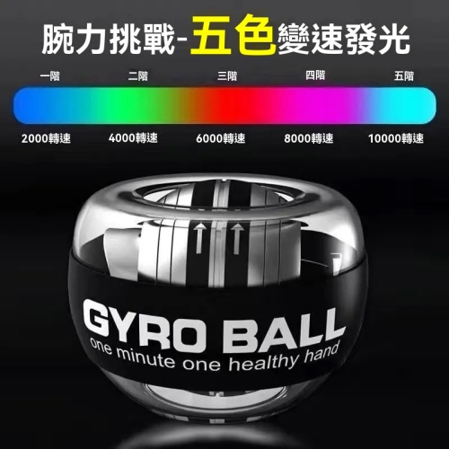 自發光腕力球