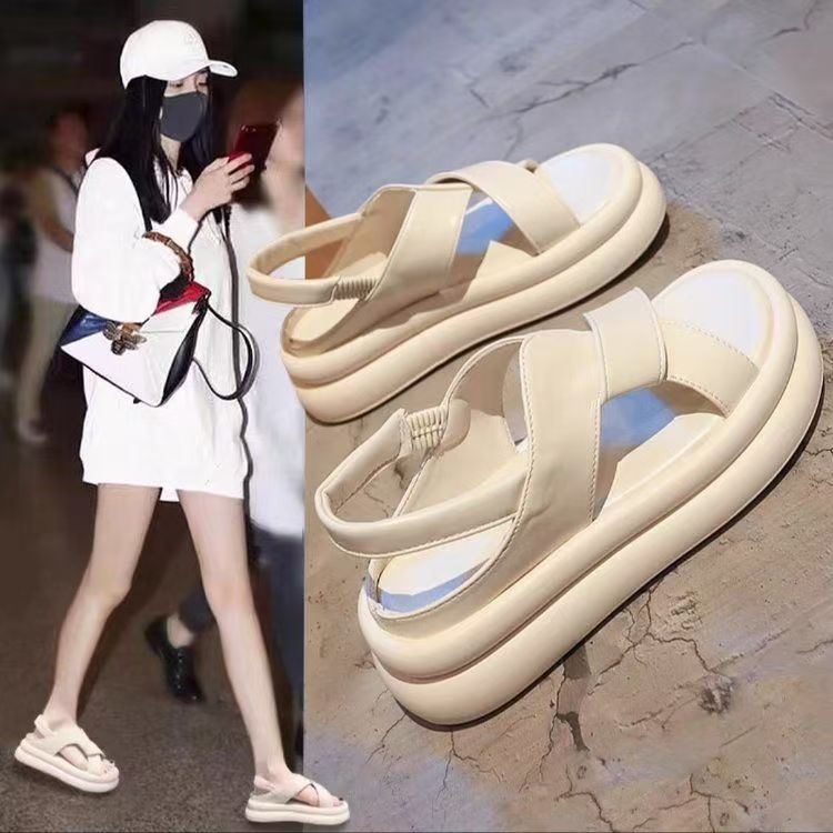 日本厚底涼鞋