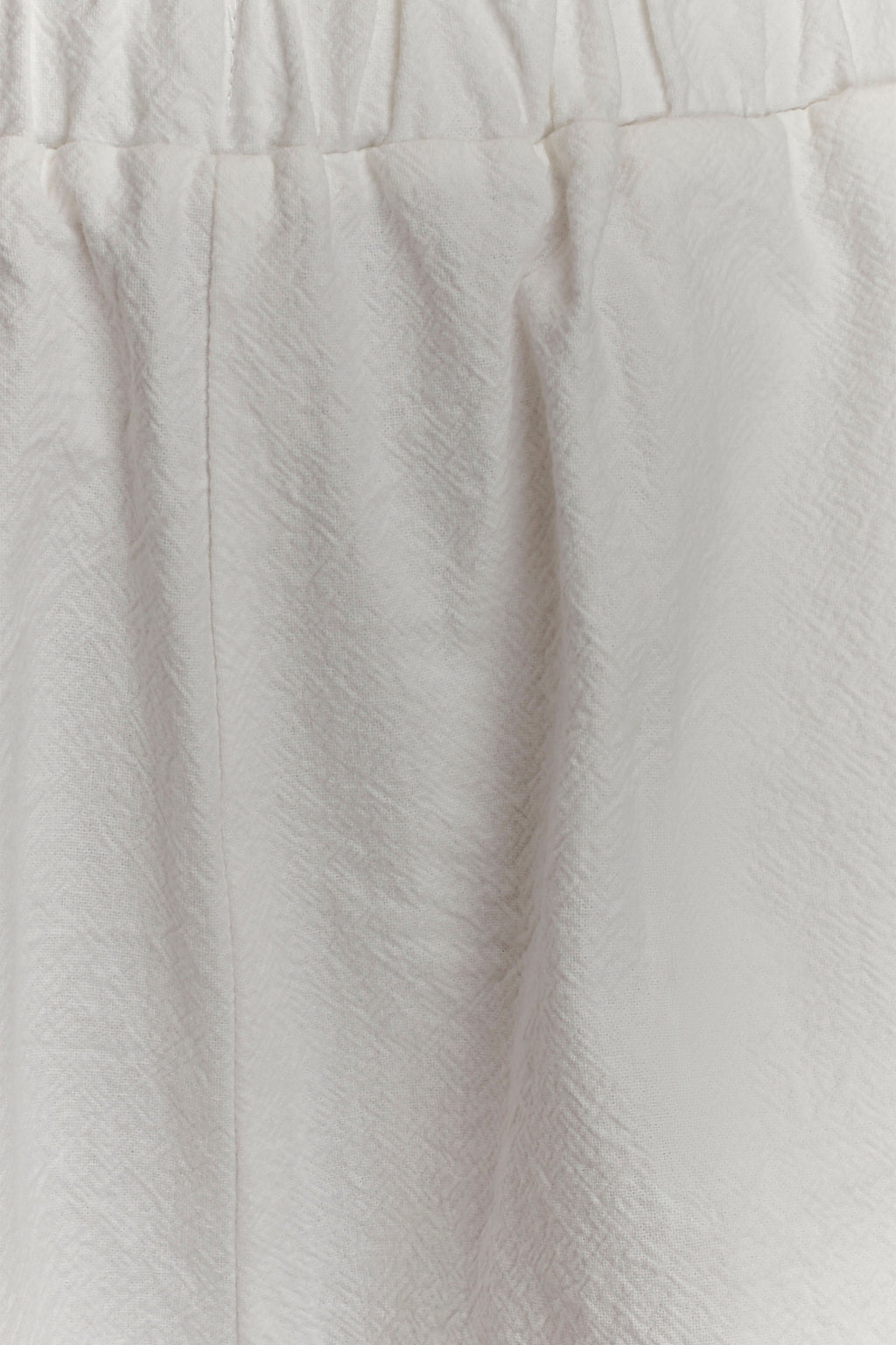 Janayia Cotton Wide Leg Pants - White