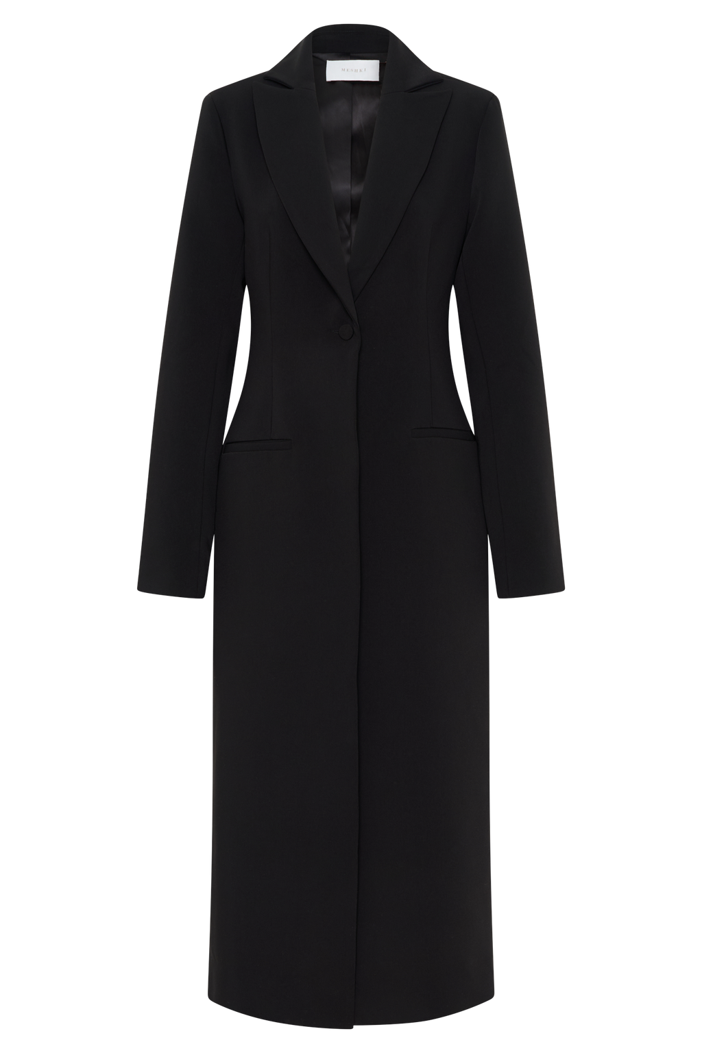 Caviar Suiting Coat - Black