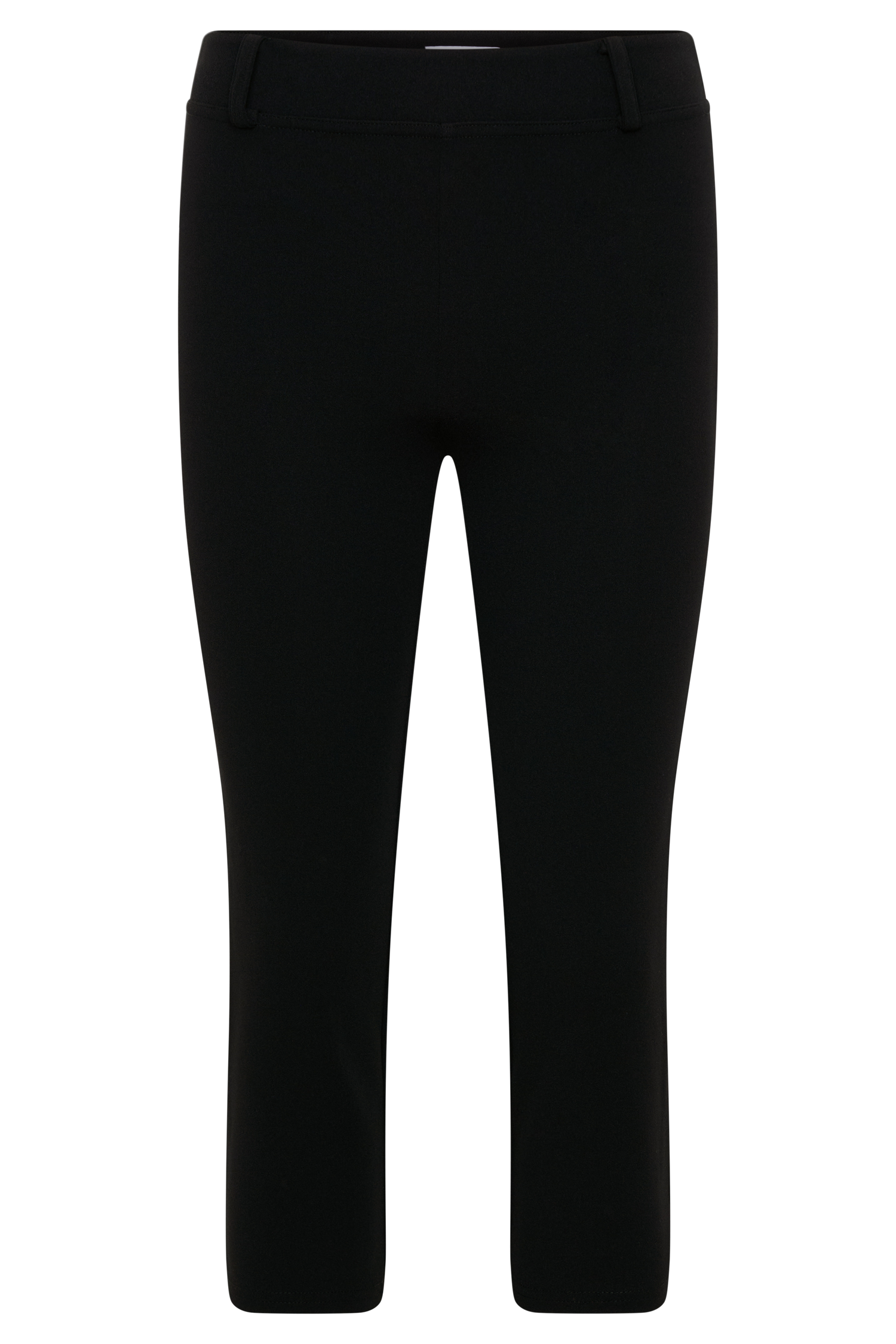 Blanca Stretch Crepe Capri Pants - Black