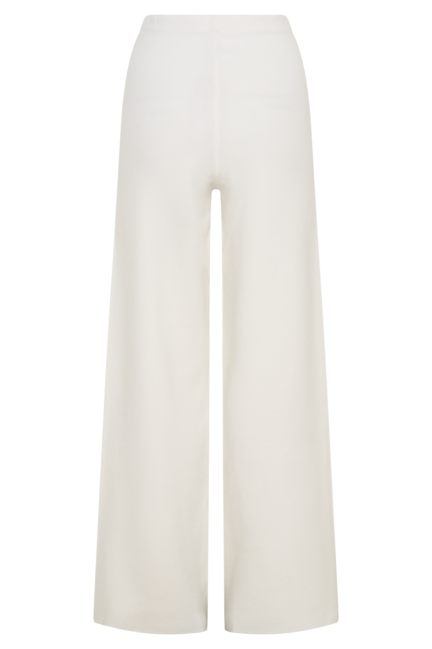 Kerrymae Straight Leg Knit Pants - Off White