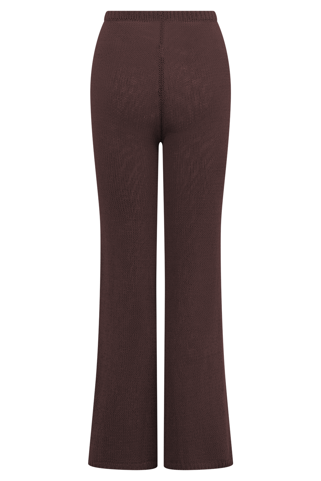 Malani Wide Leg Knit Pants - Chocolate